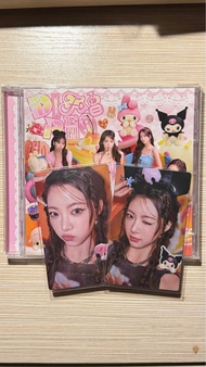 Le sserafim Sanrio Melody Kuromi 日專 Eunchae 恩採 小卡 一set連專出