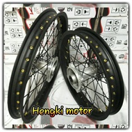 velg klx 150 ring 16 /19 warna hitam