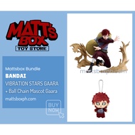 [1025] Mattsbox bundle Bandai NARUTO SHIPPUDEN VIBRATION STARS PLUS GAARA + Ball Chain Mascot Gaara