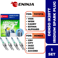 【100% ORIGINAL】DENSO Iridium Power IK20TT Spark Plug For Honda City/ Accord/ Jazz/ Toyota Vios/ Wish