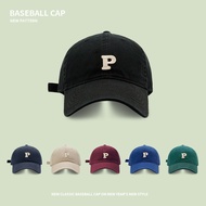 high quality P standard versatile peaked cap for men and women soft top baseball cap running sports