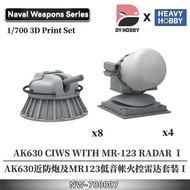 Model 1/700 Russian AK630 close range and fire control radar set I NW-700007