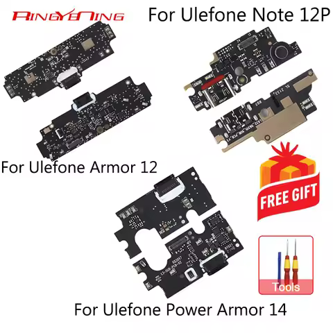 BingYeNing New Original For Ulefone Armor 12 Power Armor 14 Note 12P USB Charging Dock USB Port Char