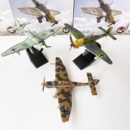 1/72 World War II German Air Death Ju87B Stuka Dive Bomber Military Airplane Model Ornaments