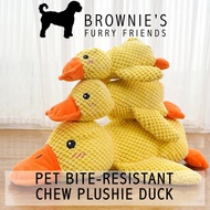 Pet Chew Plushie | Bite Resistant | Yellow Duck with Squeaker