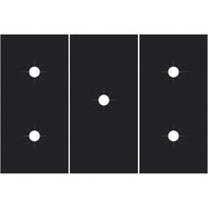 3 Keping Pelindung Dapur untuk Julat Gas, Penutup Atas Dapur Boleh Digunakan Semula Boleh Dicuci, Pe