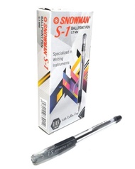 (12pcs) PEN PULPEN SNOWMAN S1 SEMI GEL 0.7mm