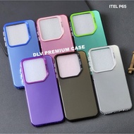 ITEL P65 CASE IMD HYBRID PLATE HOLOGRAM CASE SOCOOL ITEL P65