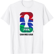 Fifa World Cup26 Host Country Trophy Logo T-Shirt