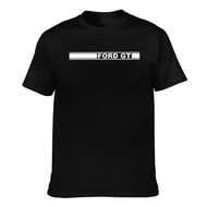 Ford Gt Stripe Gt40 Mustang 50 Le Race Car Street Racer Mens Casual T-Shirts