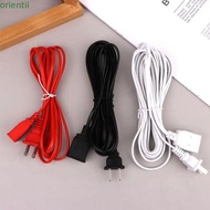 ORIENMY Power Extension Cord, Two-pin Copper AC Power Cord, 2/3/5m PVC Wire
