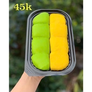 Durian box of 8 cakes, highly durable fake cakes for shop display