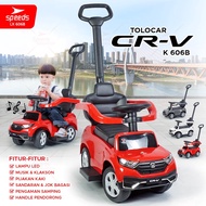 Honda CRV Children's Push Car Toy Sound Light Function K606 K606B K606C Official License and SNI