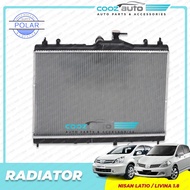 Polar Radiator Nissan Latio Livina 1.8 2007 - 2014 Auto Transmission (AT) (PA16-5mm)