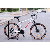 MILESCO MTB OFF-ROAD BIKE SIZE 26INCH ALUMINUM FRAME, GENUINE SHIMANO STARTER