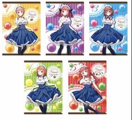 現貨 限定 五等分的花嫁 File SET 一套五款