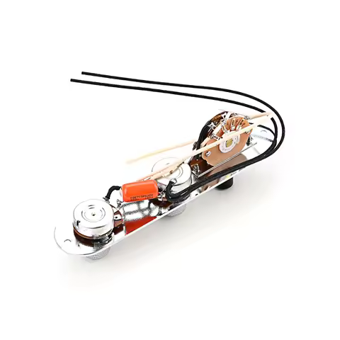 Prewired Guitar Control Plate Loaded Switch Knob DIY Professional Toggle Upgrade Spare Part Replacem