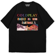 KAOSFORME - COLDPLAY TOUR COLDPLAY MUSIC OF SPHERES ASIA 2023 Coldplay Tour Asia T-Shirt Band T-Shir