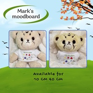 40CM Plush Doll Clothes cheetah lee gomdo lee wangjjen firstfruit mark haechan sitting doll outfit p