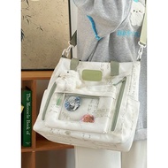 Messenger Bag Shoulder Bag Elementary School Students Class Storage Bag New Chinese Transparent Pain