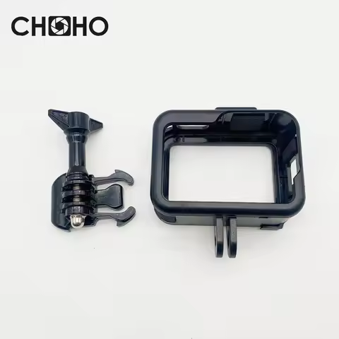 For Gopro 8 Frame Case Protective Shell Protector Housing + Lone Screw + Base Mount For Go Pro Hero 