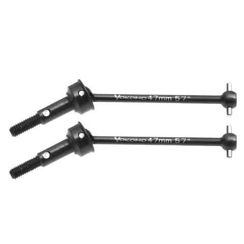 2Pcs 47mm 58° Metal Front Rear Drive Shaft CVD Driveshaft for YOKOMO YD2 YD4 YD-2Z YD-2ZX YD-2S YD-4