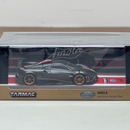 TW 1/64 Pagani Imola Black Static Alloy Diecast Car Model Toy Birthday Gift