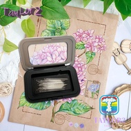 ATAYLOR Needle Cushion, Sewing Supplies Pin Holder Magnetic Pin Box, Storage Case Rectangle Magnet S