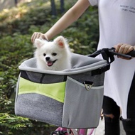 Pet Bag for Car Use Bicycle Pet Bag Dog Bag Cat Travel Foldable Portable Crossbody Bag/Bike Basket Pet Cat Dog Carrier Bag Bicycle Basket Cycling Bag Handbag