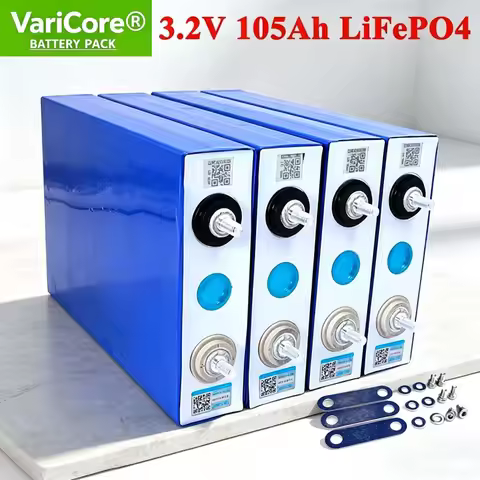 duty-free 3.2V 105Ah Lifepo4 Rechargeable Battery Lithium Iron Phosphate for 12v Golf Cart Off-Road 