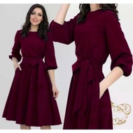 Dress/Baju Wanita Terbaru 2021 Model Pesta Kekinian Dress Natania