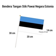 Estonia State Parade Stick Hand Flag