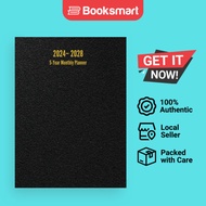 2024 - 2028 5-Year Monthly Planner - Hardcover - English - 9781947399402
