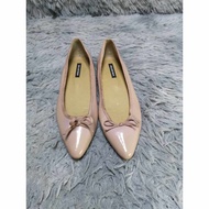 Pointed Toe Patent Leather Flats