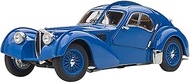 AUTOart 50947 1/43 Bugatti Type 57SC Atlantic 1938 Blue/Wire Spoke Wheel Finished Product