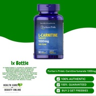 C0D Authentic puritan's pride L-Carnitine fumarate 1000/90 caplets