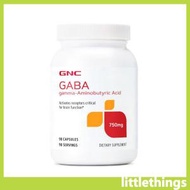 GNC - GABA 伽馬氨基丁酸 750mg 90粒 [平行進口]