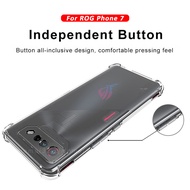 Soft Silicone Case Compatible for Asus ROG Phone 7 Asus ROG Phone 7 Ultimate Clear Transparent Airba