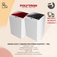 MESIN CUCI 1 TABUNG POLYTRON PAW7527 - 7kg