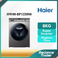 Haier 8KG Front Load Super Inverter Washing Machine HW80-BP1239S8