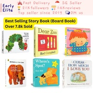Children Book Board Book The Very Hungry Caterpillar Dear Zoo Storybook Bedtime Story Baby