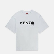 🚨 雙11最後倒數・今晚錯過等明年！【KENZO 高田賢三】新款文字花LOGO設計 T恤 白(下單前須先私訊)
