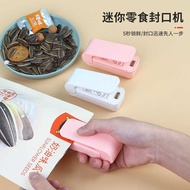 Mini Snack Sealer Small Household Bag Sealer Portable Hand Pressure Heat Sealer Plastic Bag Sealer