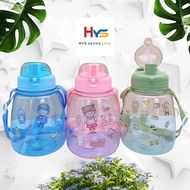 1500 mL tumbler water bottle with shoulder strap