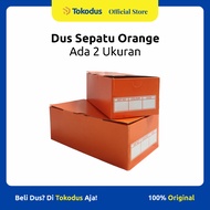 SHOE BOX | Sandal Box | Orange Color Size 26.5 x 12 x 9 (Small) & Size 28.5 x 14.5 x 10 cm (Medium)