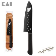 日本✿KAIJIRUSHI Nyammy貓咪✿不鏽鋼 三徳刀 萬用廚刀✿ 日本進口