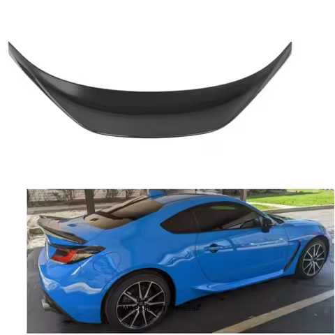 Real Carbon Fiber T Style Rear Trunk Spoiler Wing for Brz Toyota-GR86 BRZ 2021+ GR86 BRZ Rear Duckta