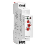 GEYA GRT8-M1 on Off Time Delay Relay 16A AC/DC12V-240V Multifunction Din Rail Automatic Timer Relay