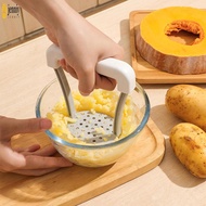 Manual Potato Masher - Integrated Ricer Tool for Puree Gnocchi and Fruit