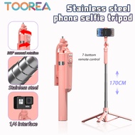 Bluetooth Tripod Tongkat Selfie 170cm Untuk Stand Monopod Telefon Selfie Stick Tripod Tripod Mudah A